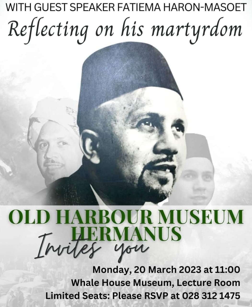 Old Harbour Museum - Guest Speaker Fatiema Haron-Masoet