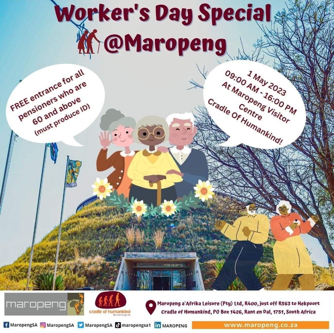 Maropeng Visitor Centre - Workers Day Special