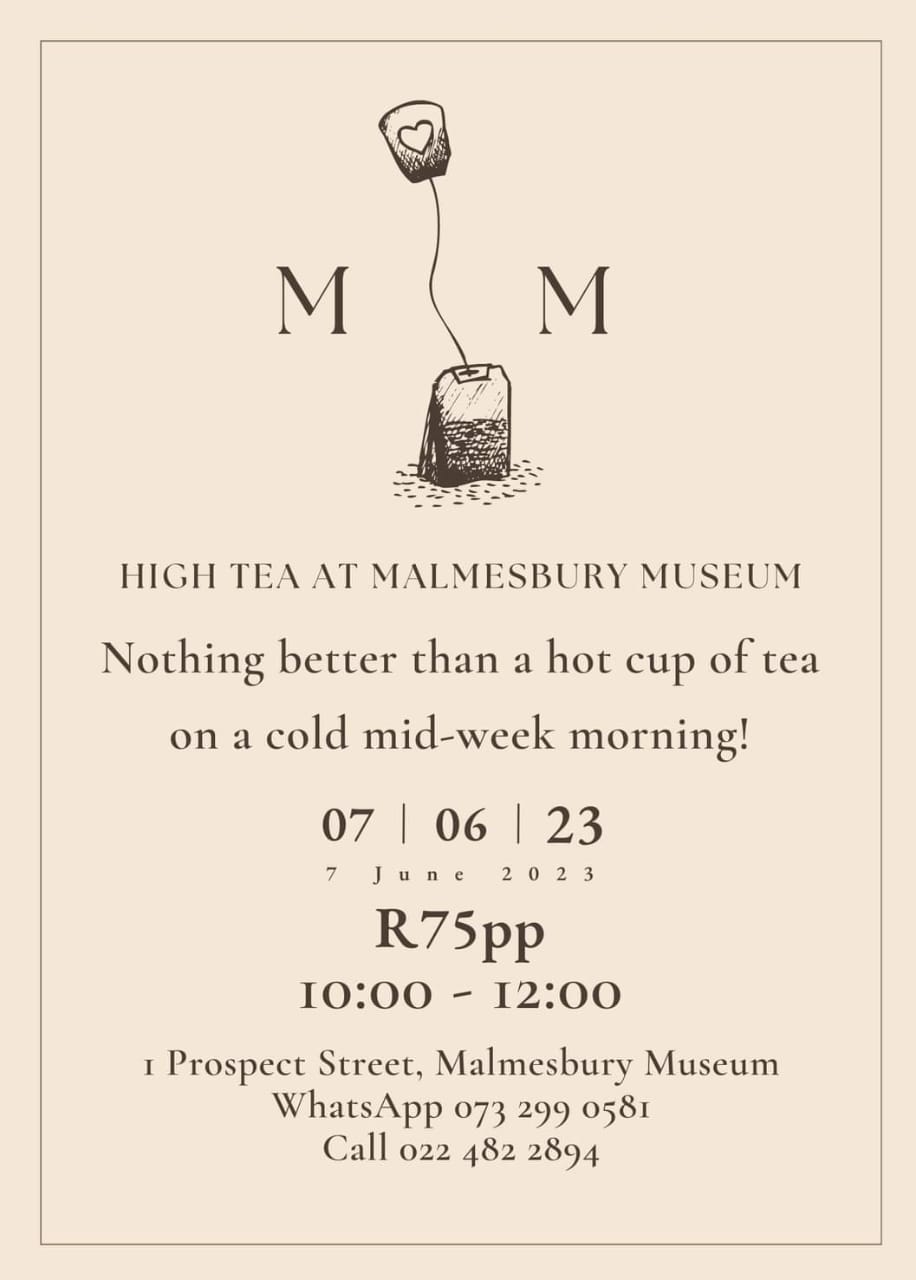 Malmesbury Museum - High Tea