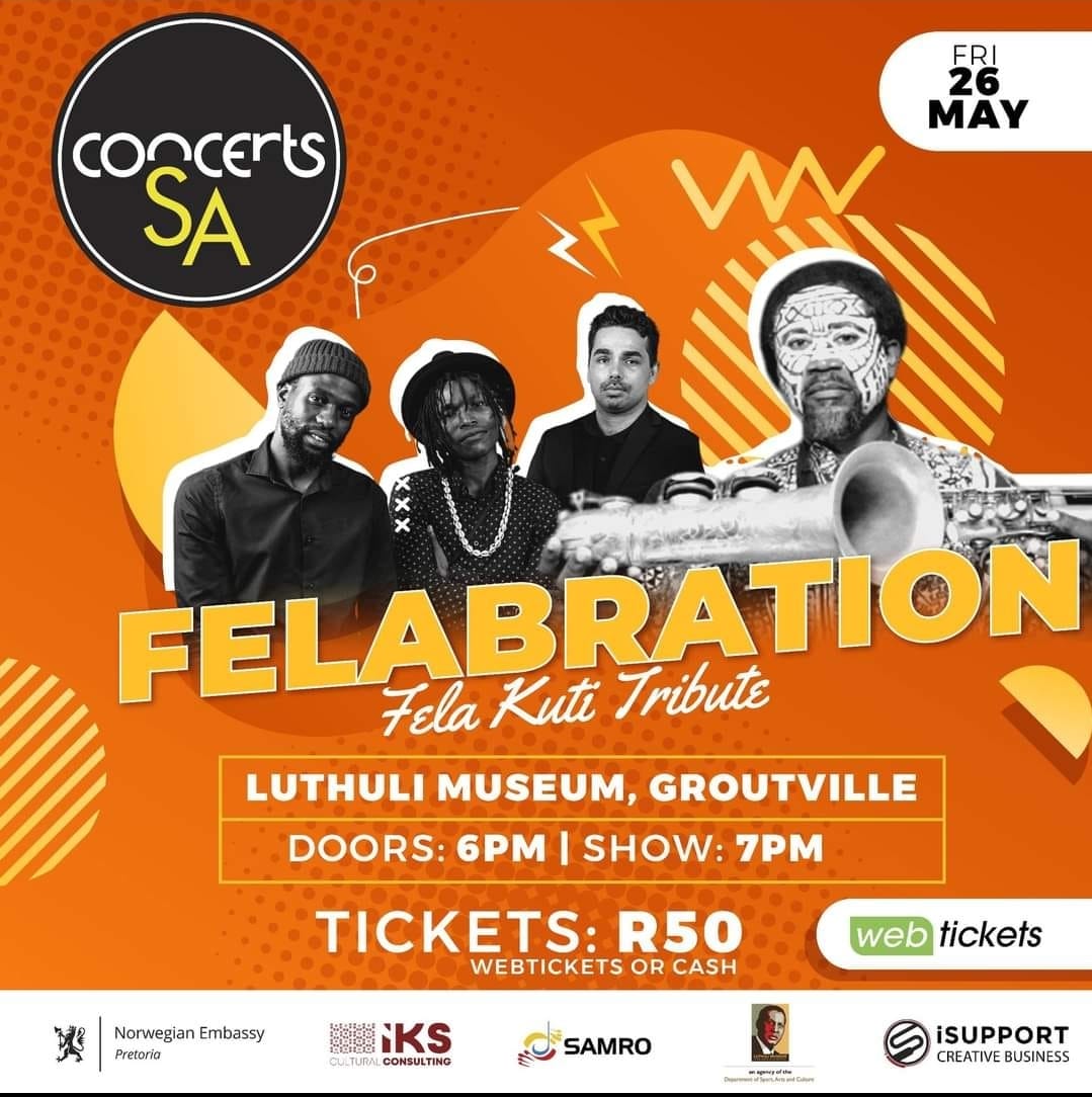 Luthuli Museum - Fela Kuti Tribute Concert