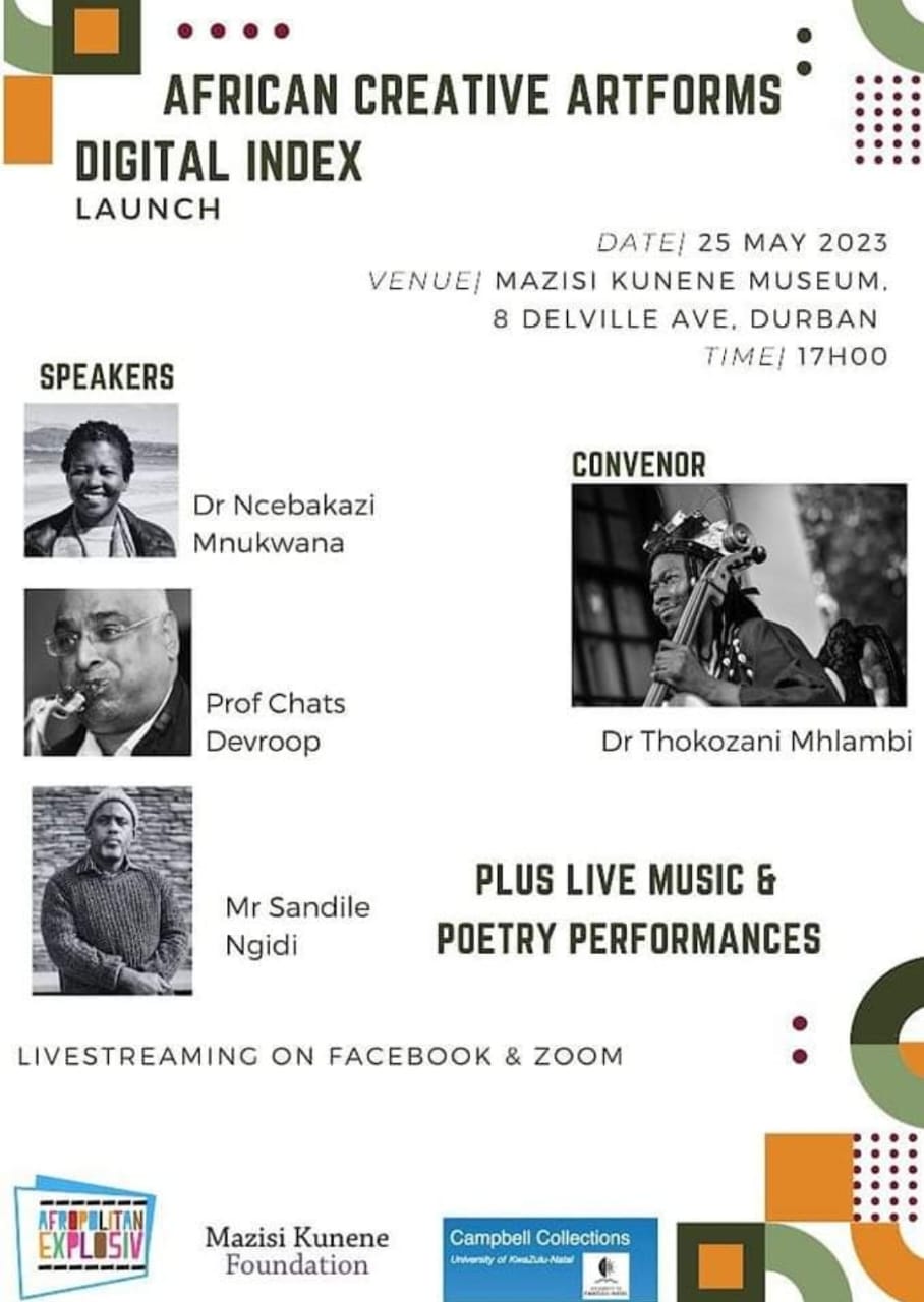 Mazisi Kunene Museum - African Creative Artforms Digital Index Launch