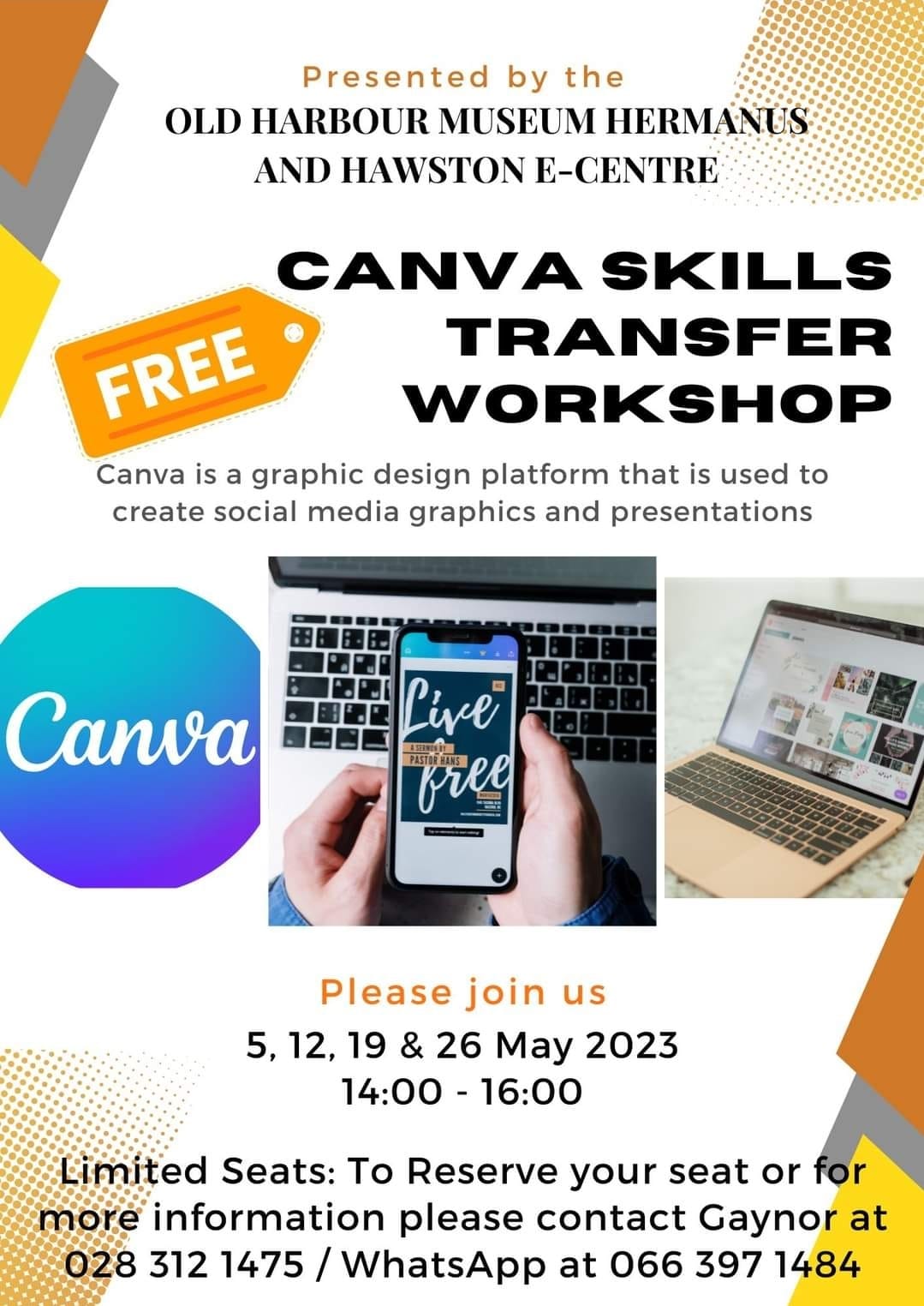 Old Harbour Museum - Canva Skills Workshop