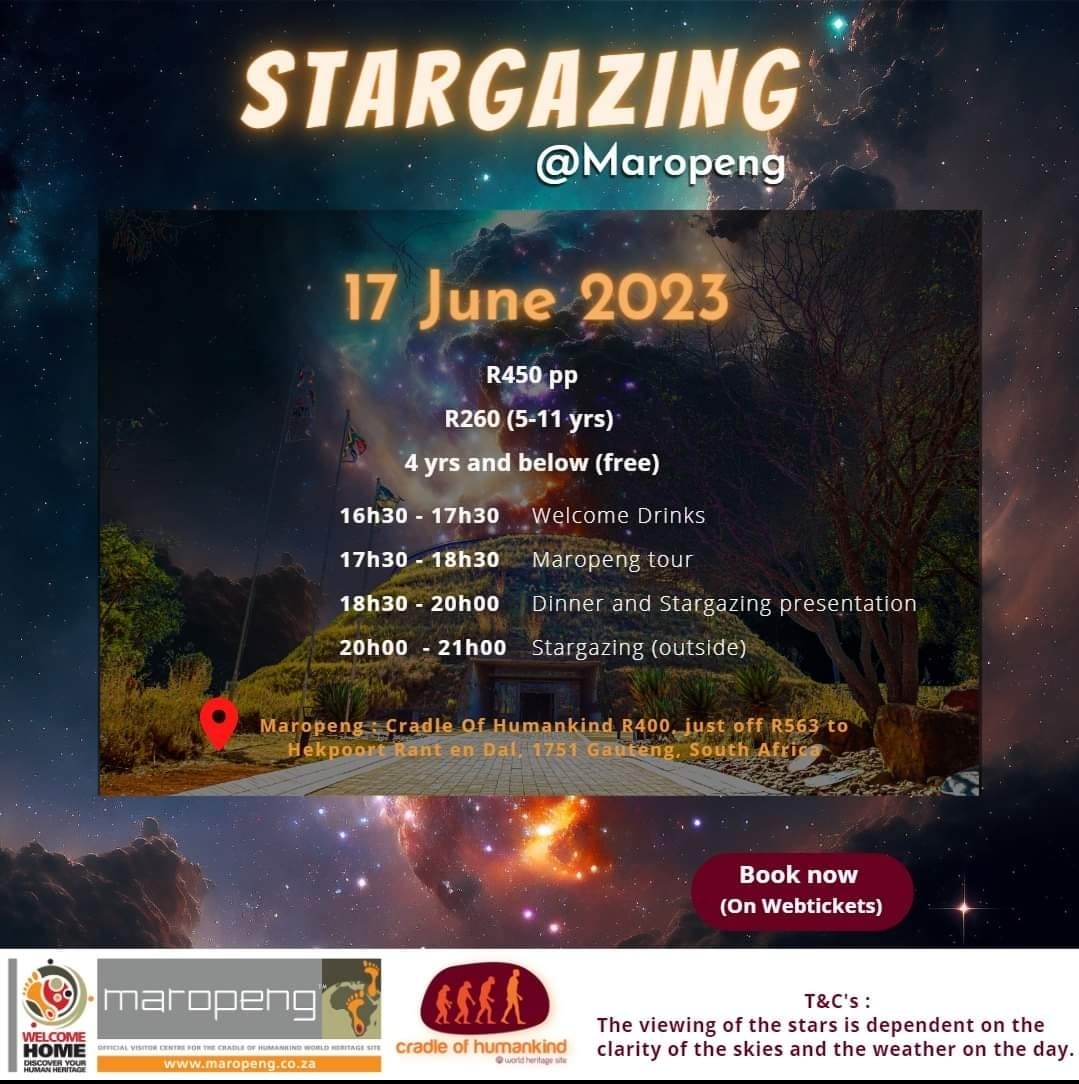 Maropeng Visitor Centre - Stargazing