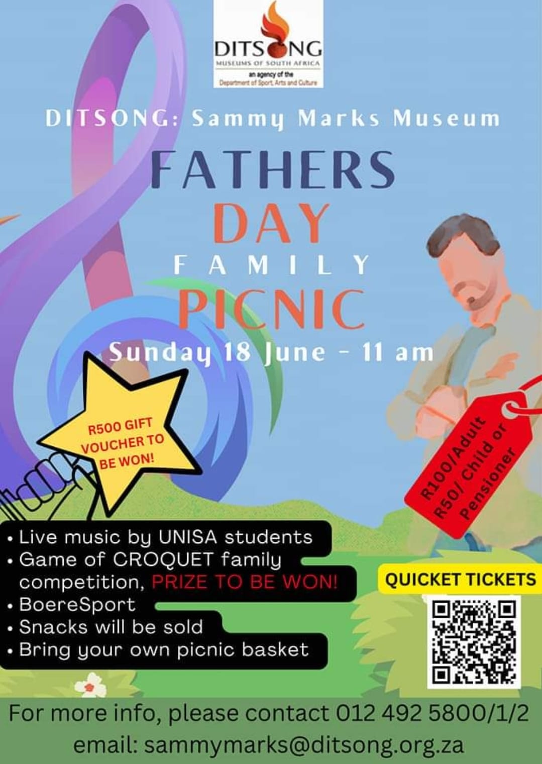 Sammy Marks Museum - Father's Day Picnic
